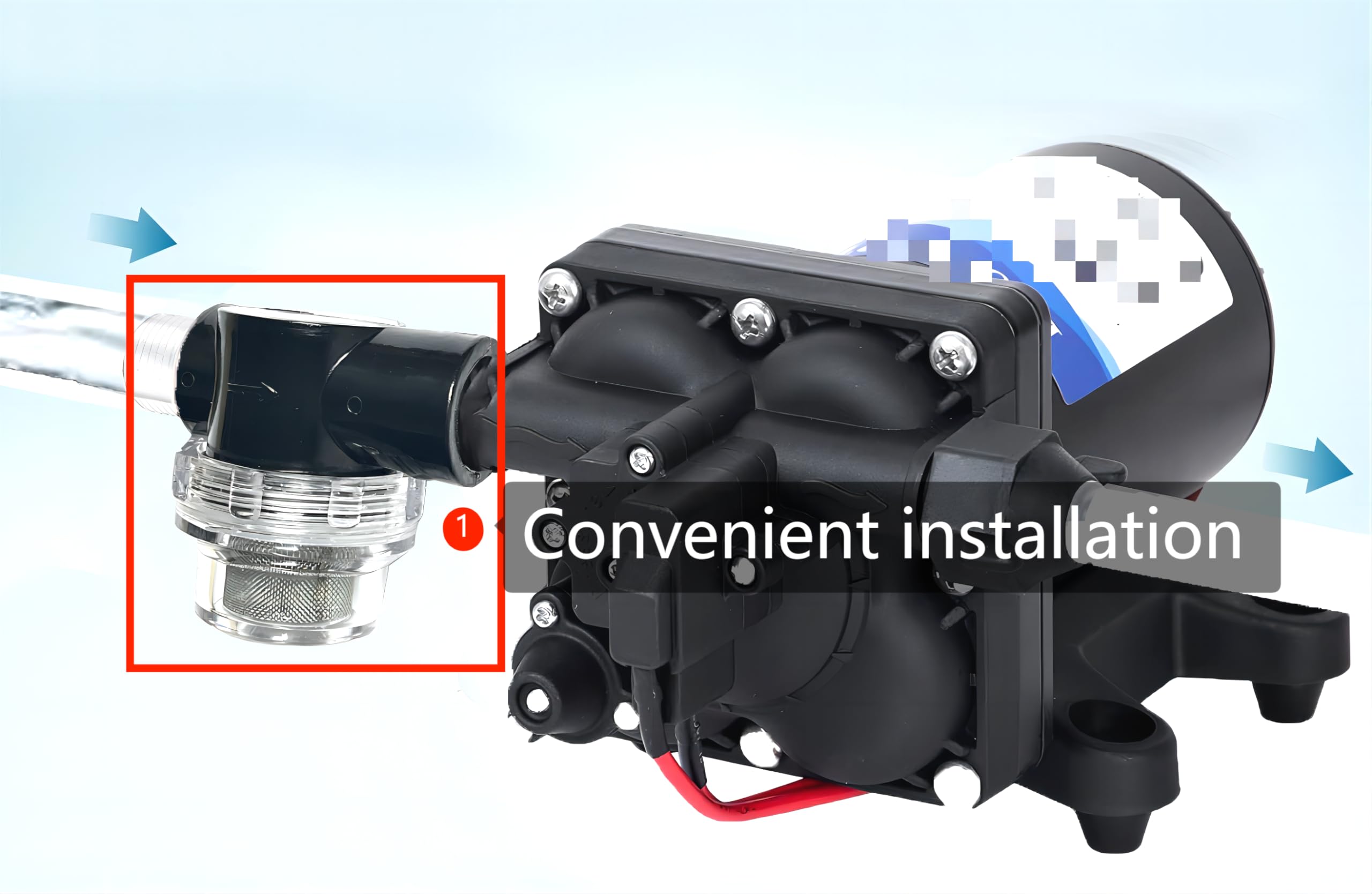 LXJZCP Fresh-water on the go supports worry-free camping experiences.