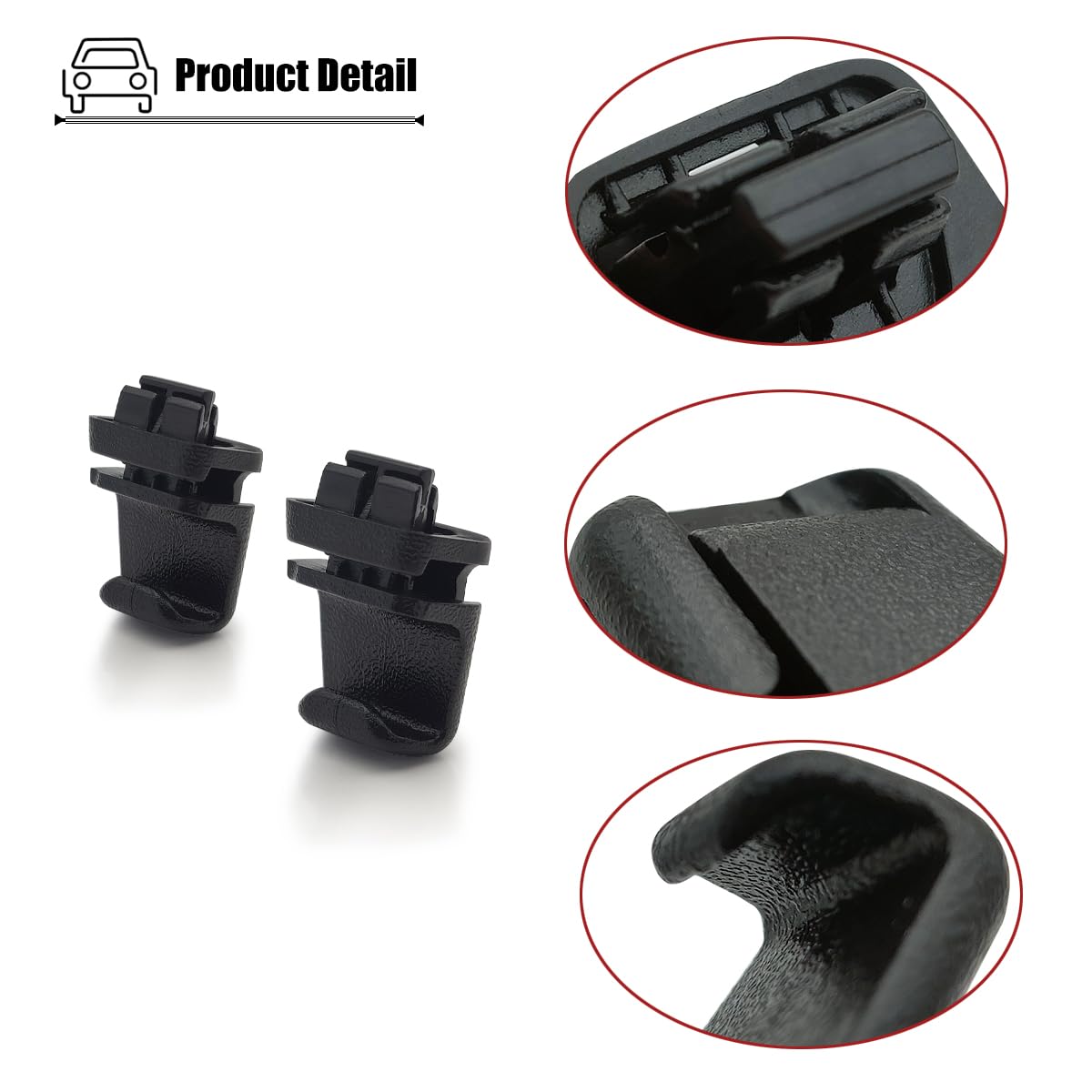 LXROAR01 2-pack packaging for easy replacement and spare clips.