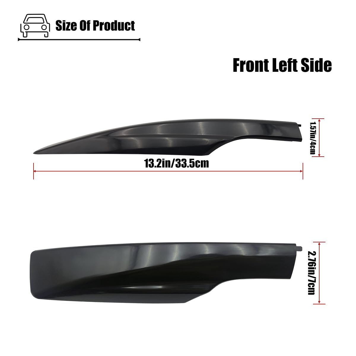 LXROAR01 rail cover shell on RAV4 protects edges during loading.