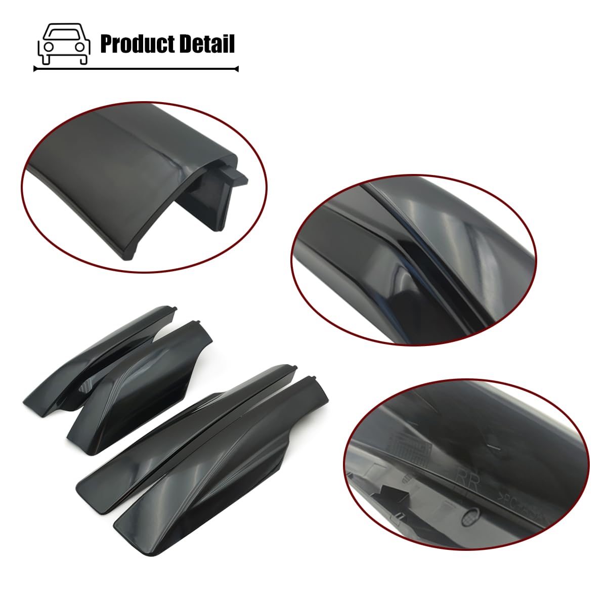 4-piece LXROAR01 kit protects all RAV4 roof rail ends.