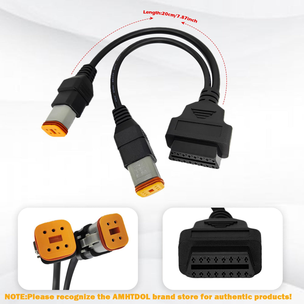 lydesor easy-connect OBD2 adapter ready for Harley use