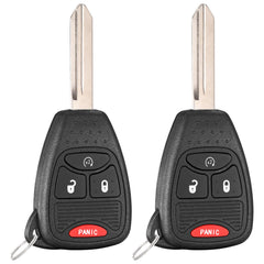 LYFUCESS 2-pack key fob for Jeep Wrangler replacement option.