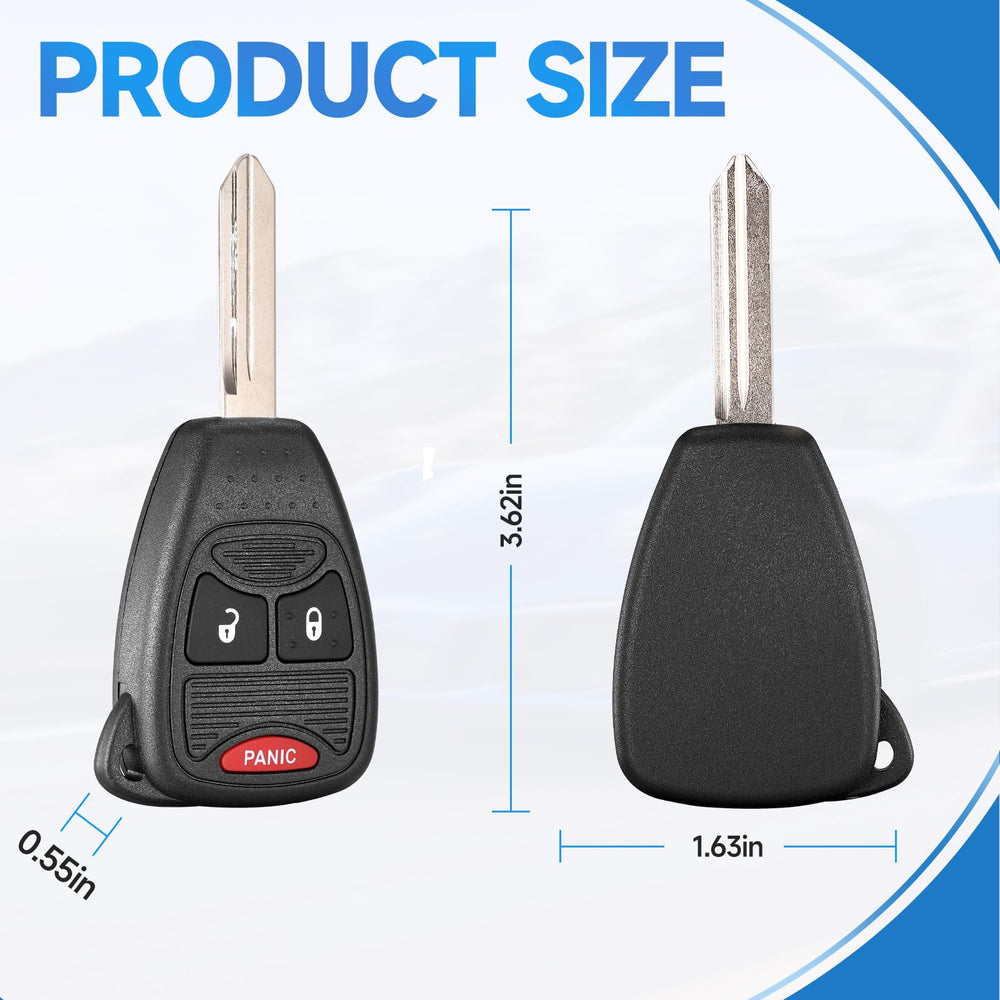 LYFUCESS compatibility illustration shows broad fit for Dodge, Jeep, and Chrysler models