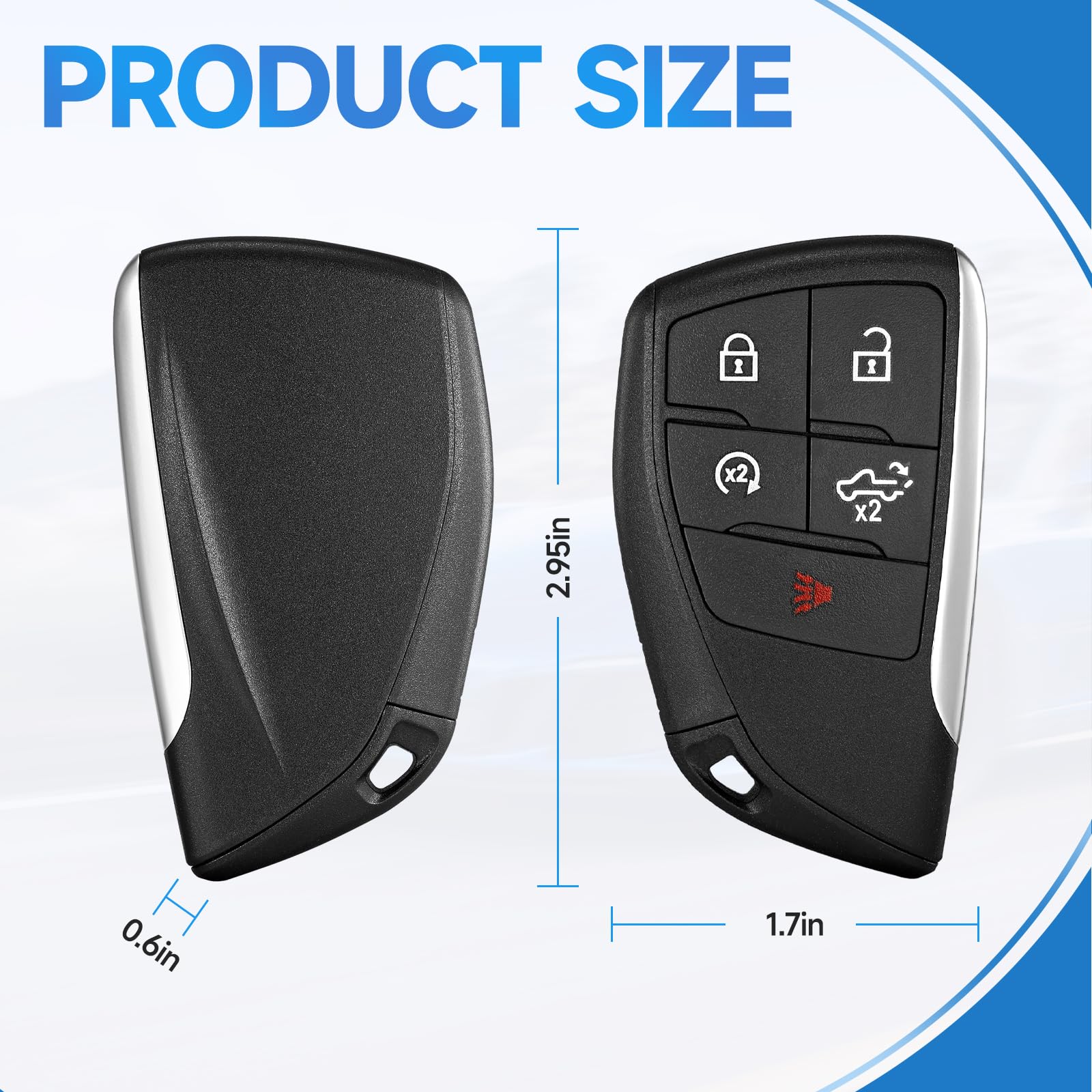 LYFUCESS durable materials for reliable keyless entry and everyday wear