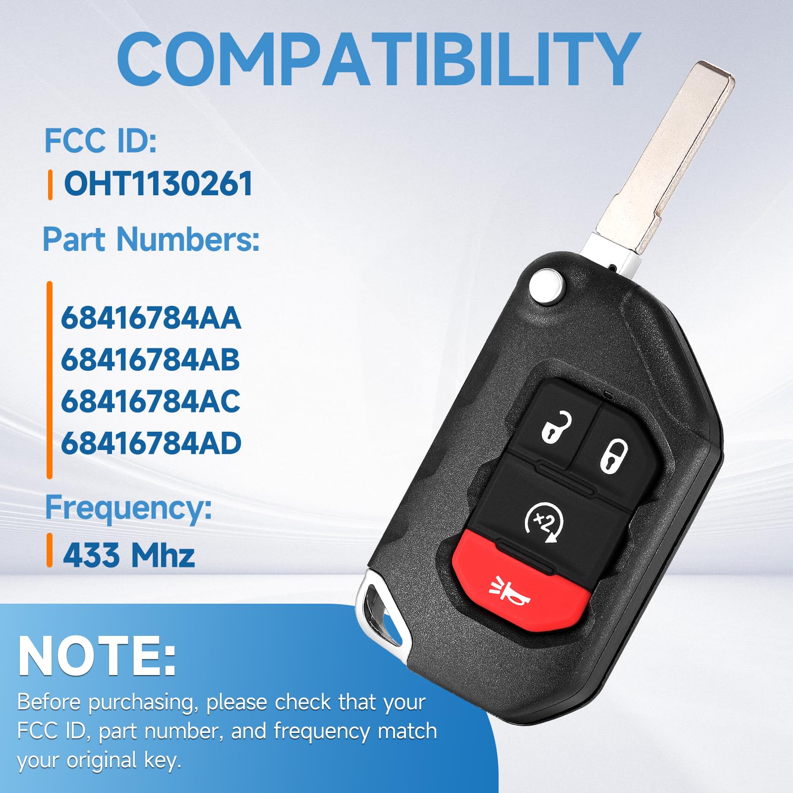 LYFUCESS smart fob requires professional programming to activate.