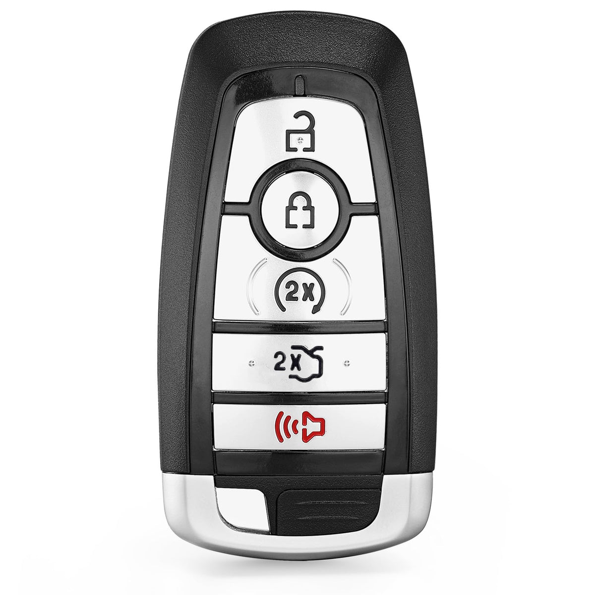 LYFUCESS smart key fob for Ford Mustang 2017-2022 outer shell for quick access.