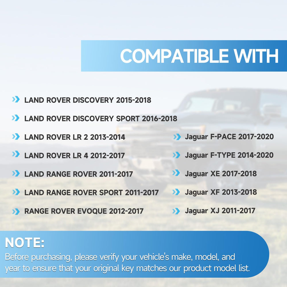 LR2 LYFUCESS replacement fob with premium finish and dependable operation
