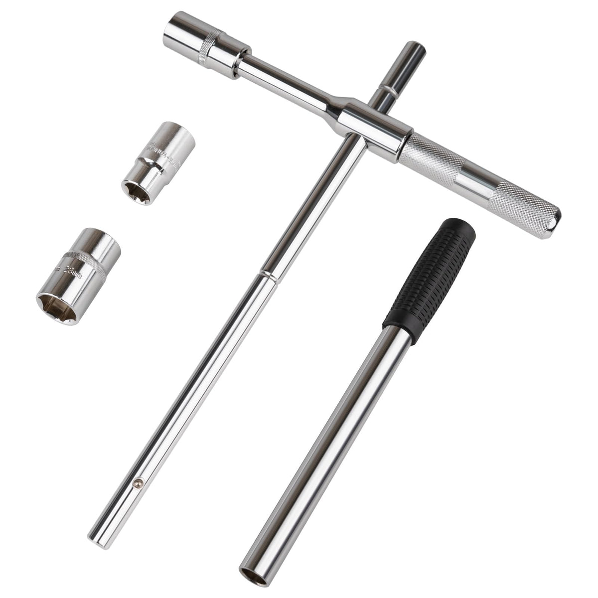 Lyhubmh 23-inch extended lug wrench with storage bag for easy tire maintenance