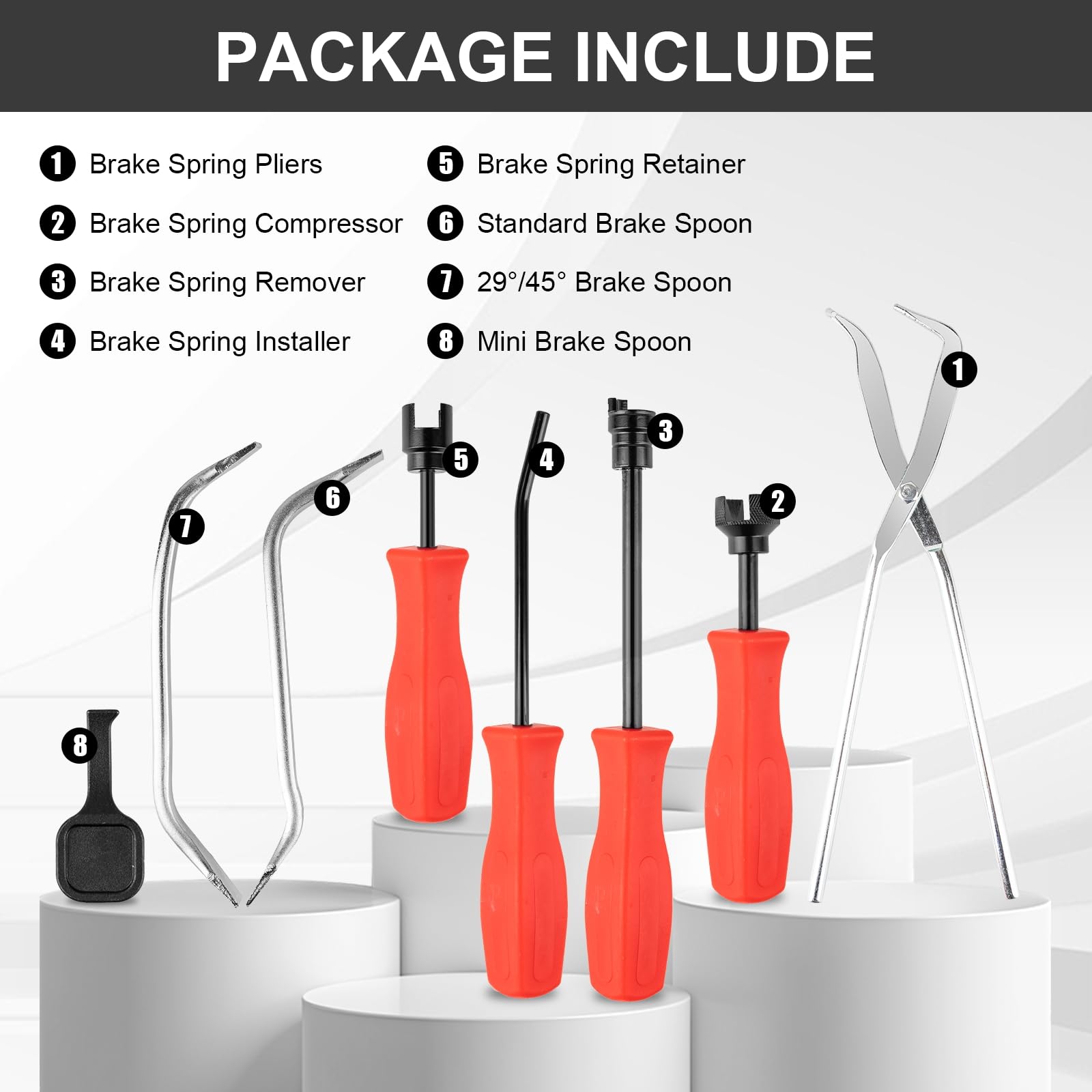 Lyhubmh mini brake spoon for tight spaces and flexible use.