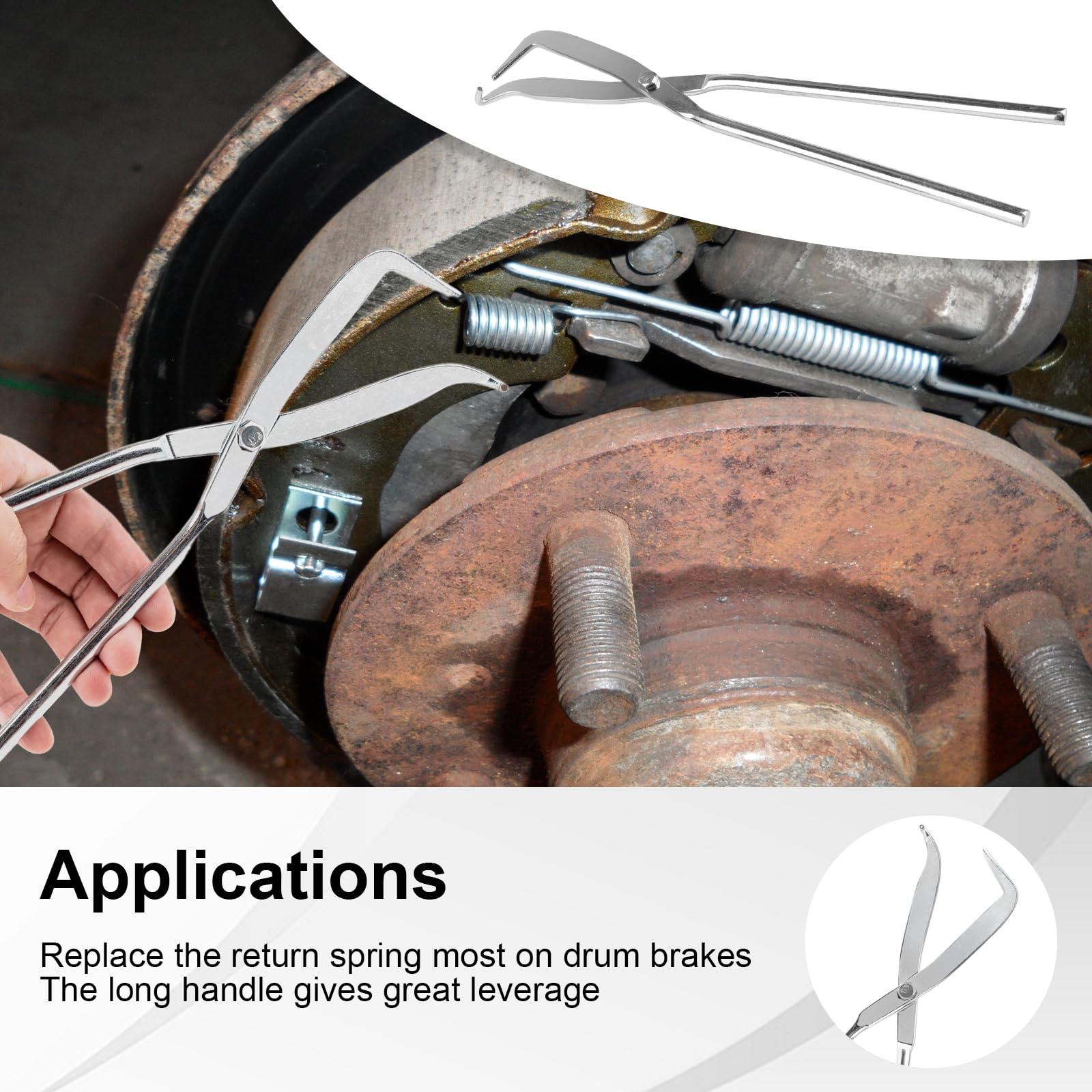 Lyhubmh drum brake tool case keeps components organized and portable.