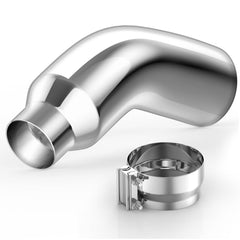 LYLCDDP diesel exhaust elbow with clamp for secure installation