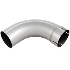 LYLCDDP exhaust 90 degree tube outer view shows durable aluminized steel.