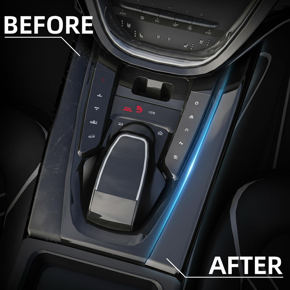 Lypumso interior and exterior wrap for flexible vehicle detailing
