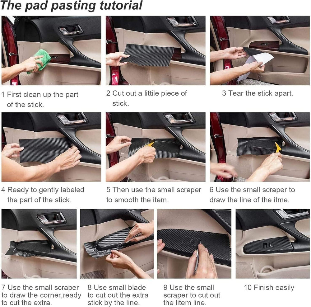 Lypumso DIY car wrap kit delivers matte black trim customization and lasting protection