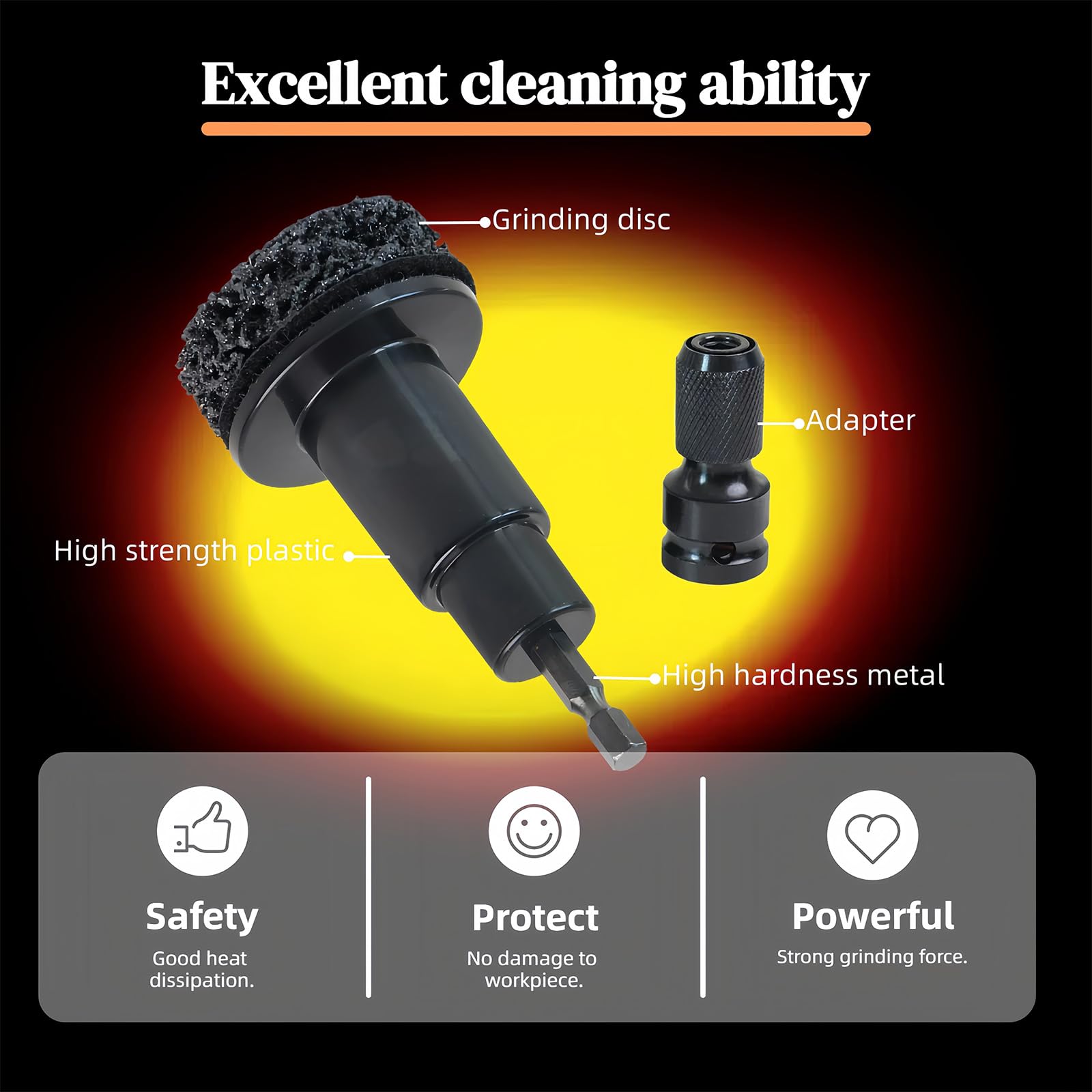 LY&SASIF grinding heads provide even contact to protect components.