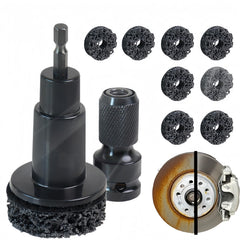 LY&SASIF wheel hub cleaning pads remove rust and prep surfaces.