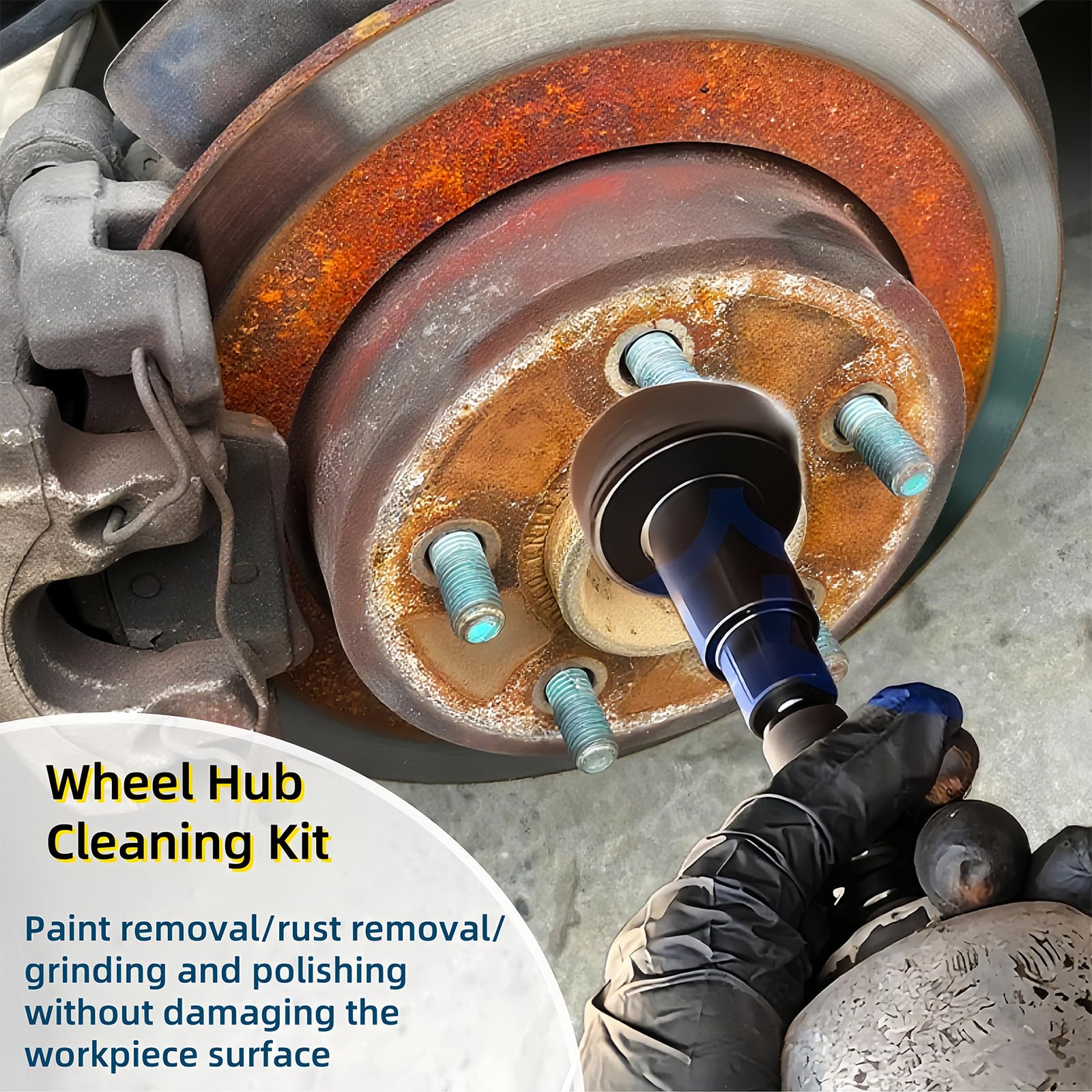 LY&SASIF 1/2-inch wrench adapter speeds wheel hub tasks with impact tools.