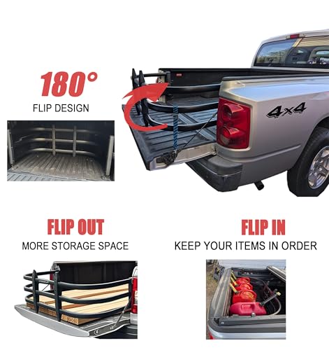 LYSAUGLAT bed extender with 21 inch extension for ladders and lumber.