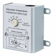 LyteSolar 58033 dial temperature range controls attic cooling for efficient HVAC balance