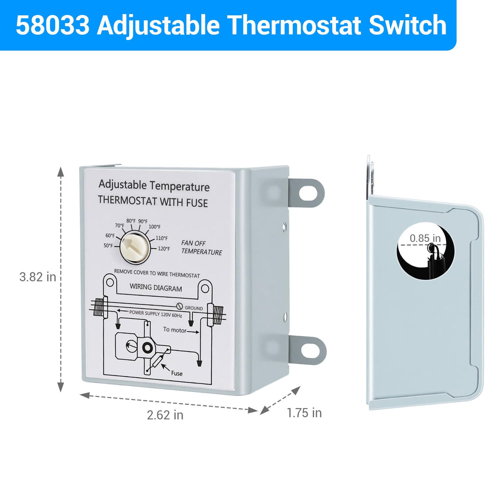LyteSolar 58033 direct-fit replacement ensures quick, hassle-free Lomanco installation