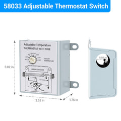 LyteSolar 58033 direct-fit replacement ensures quick, hassle-free Lomanco installation