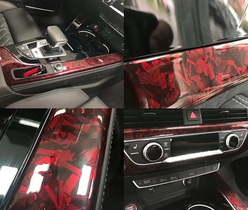 LZLRUN self-healing carbon wrap surface maintains pristine look after light scratches.