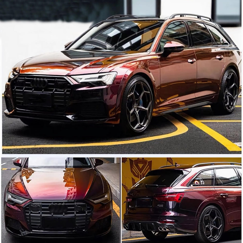 LZLRUN waterproof scratch-resistant red wrap finish highlights durability and color retention