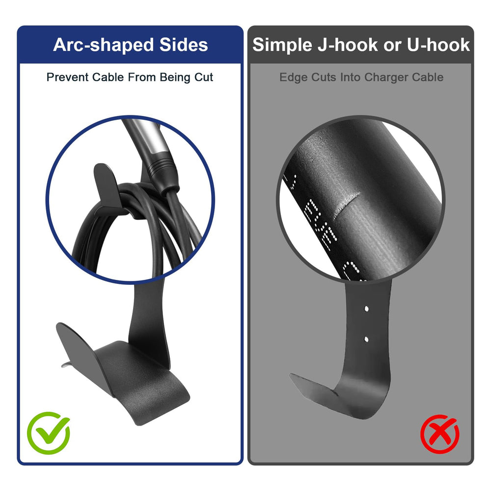 LZSTEC arc-edge design protects cables from wear during use.