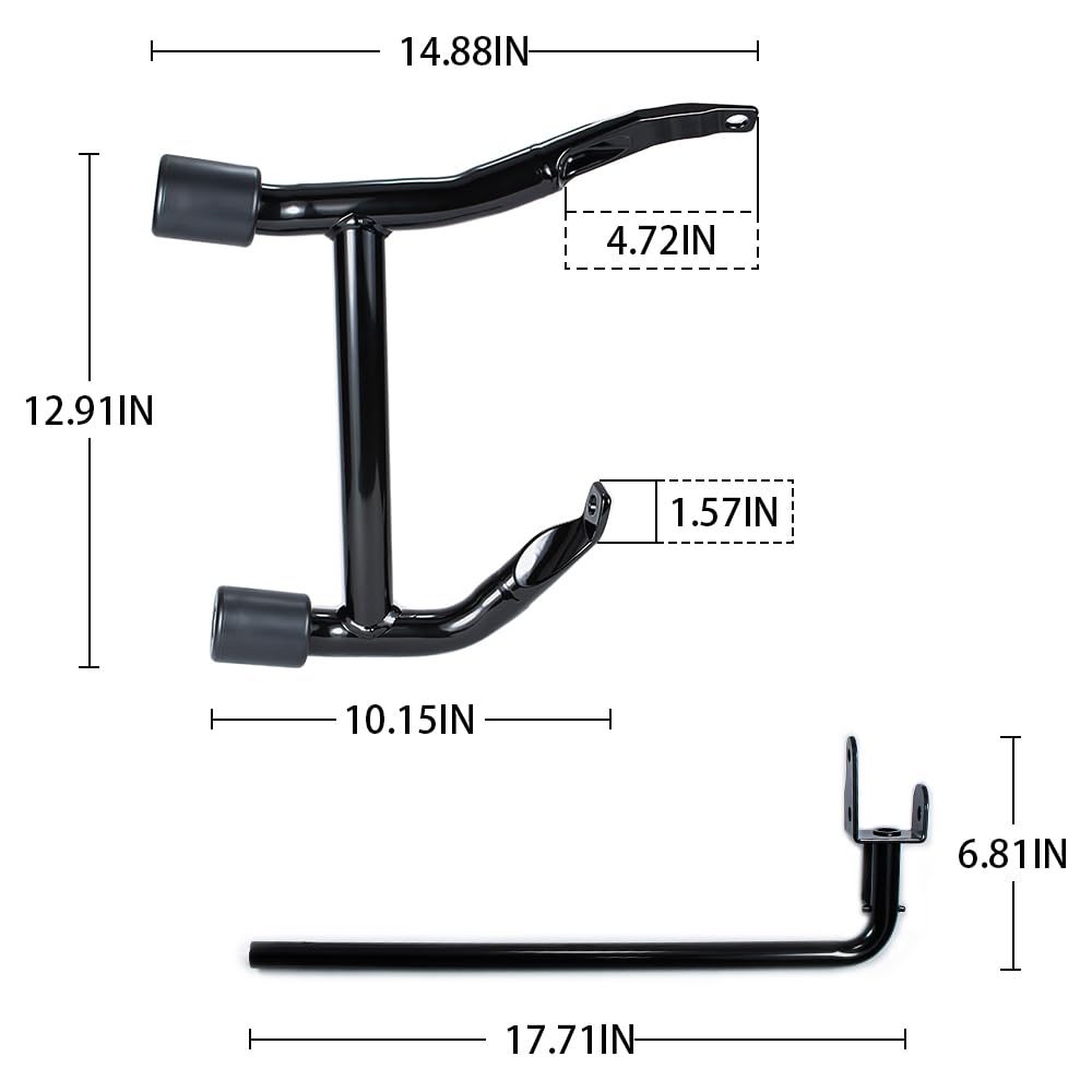 M Maintenanse brackets-detailed image showcases robust attachment for steady rides.