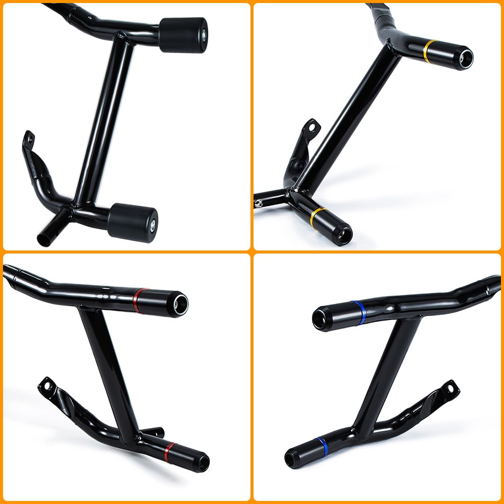 M Maintenanse end-tube-sliders protect saddlebags during tip-overs and curb contact.