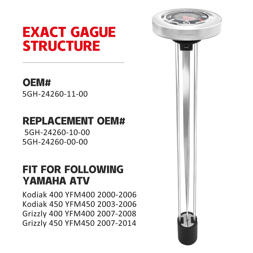 M MATI fuel gauge cap with anti-leak seal for secure closure