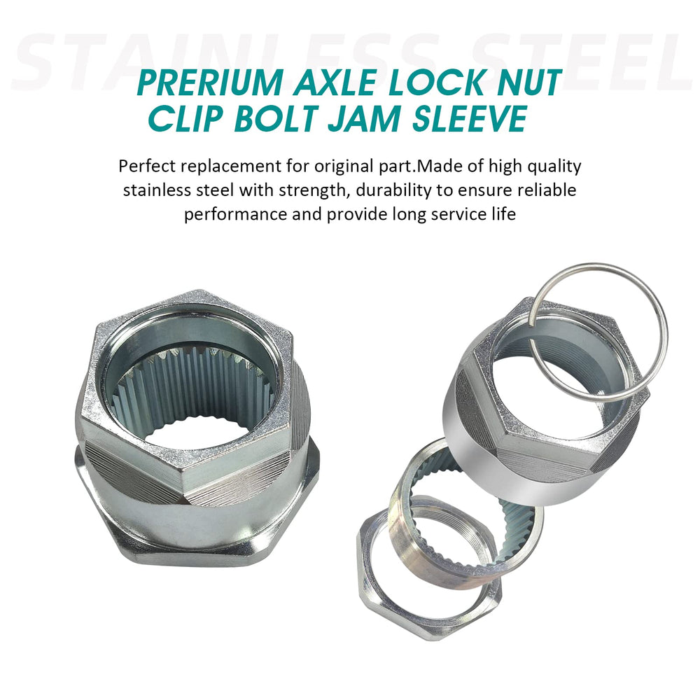 M MATI axle nut A for Honda ATV, secure mounting.