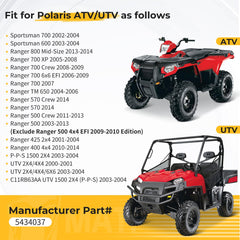 M MATI battery box for Polaris Ranger 800 mid-size guards the battery during heavy-duty use