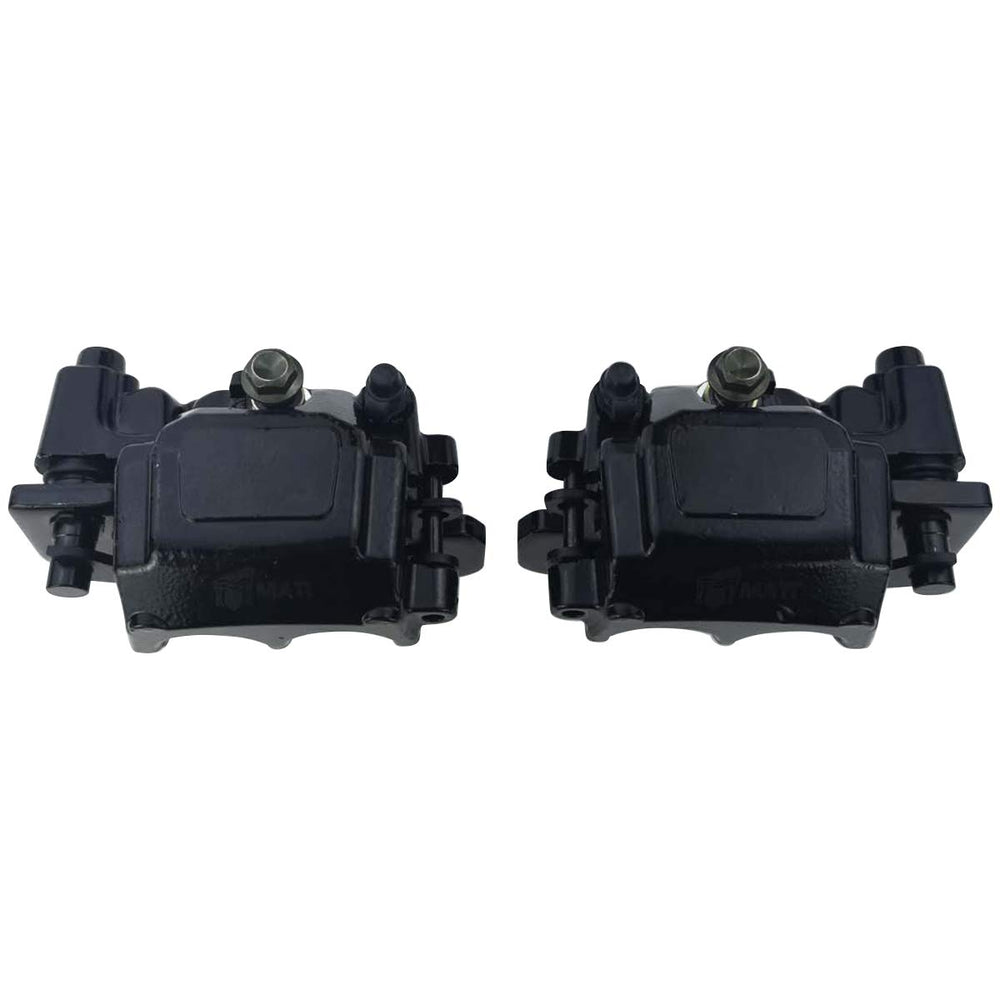 M MATI brake caliper pads included, ready for immediate install and improved pedal feel.