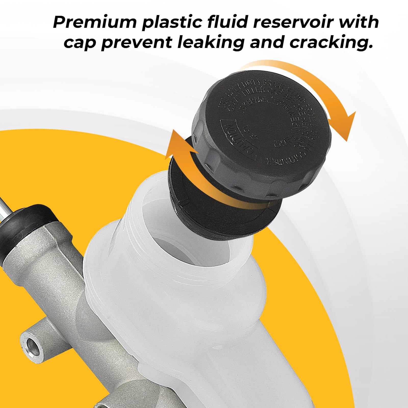 M MATI brake tandem master cylinder for ACE 325-900 improves brake responsiveness.