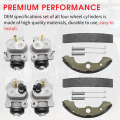 M MATI front right wheel cylinder A for Honda TRX300FW – consistent braking performance.