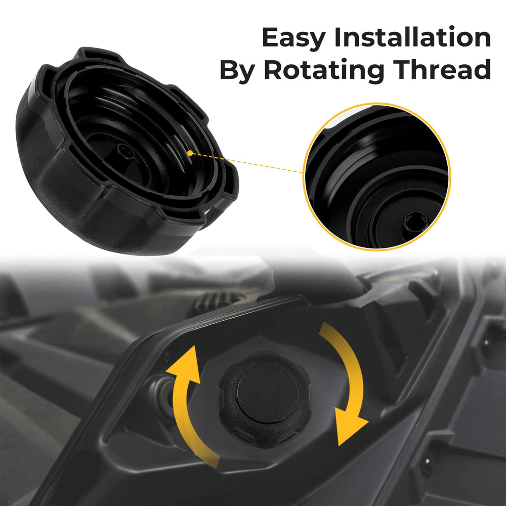 M MATI Can Am Commander seal-focused cap enhances reliability under vented conditions.