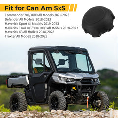 M MATI fuel cap for Can-Am Defender demonstrates durable construction for rugged trails.