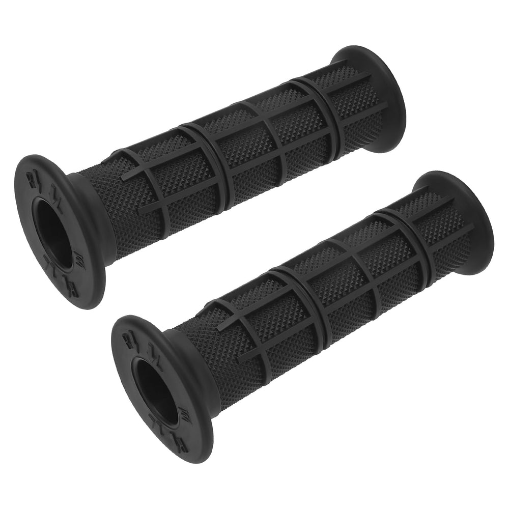 M MATI handlebar grips textured closeup for enhanced grip and control.