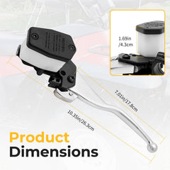 M MATI left handlebar brake master cylinder for Arctic Cat 375 2002 smooth operation