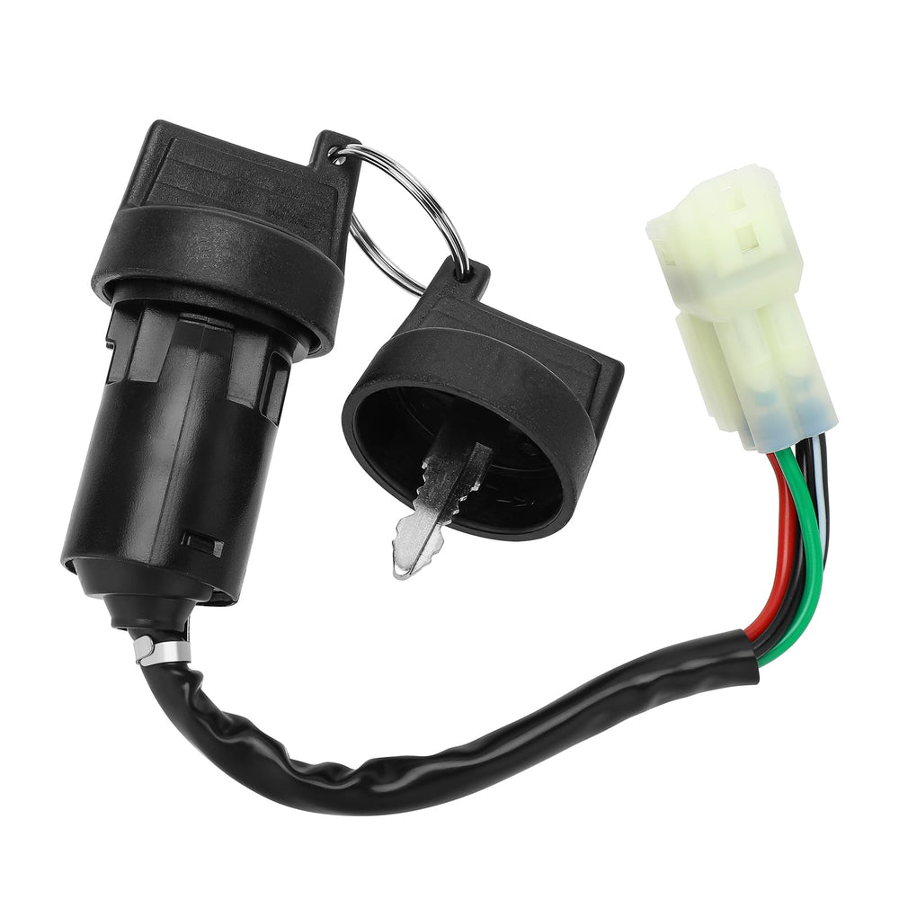 Long-lasting spring ignition switch for ATV wiring