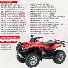 M MATI petcock lever for easy valve engagement on Honda ATVs