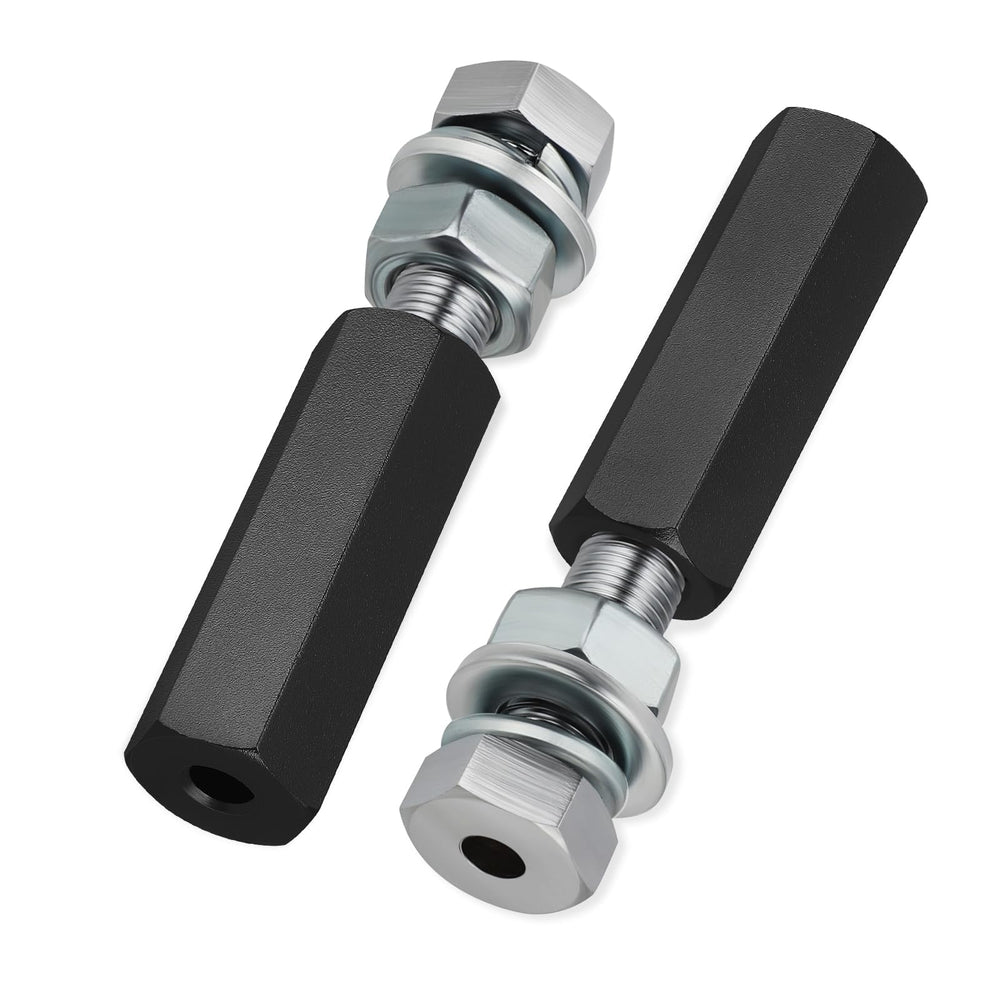 M MATI quick-release flag pole holder front view shows sturdy black build for ATV use