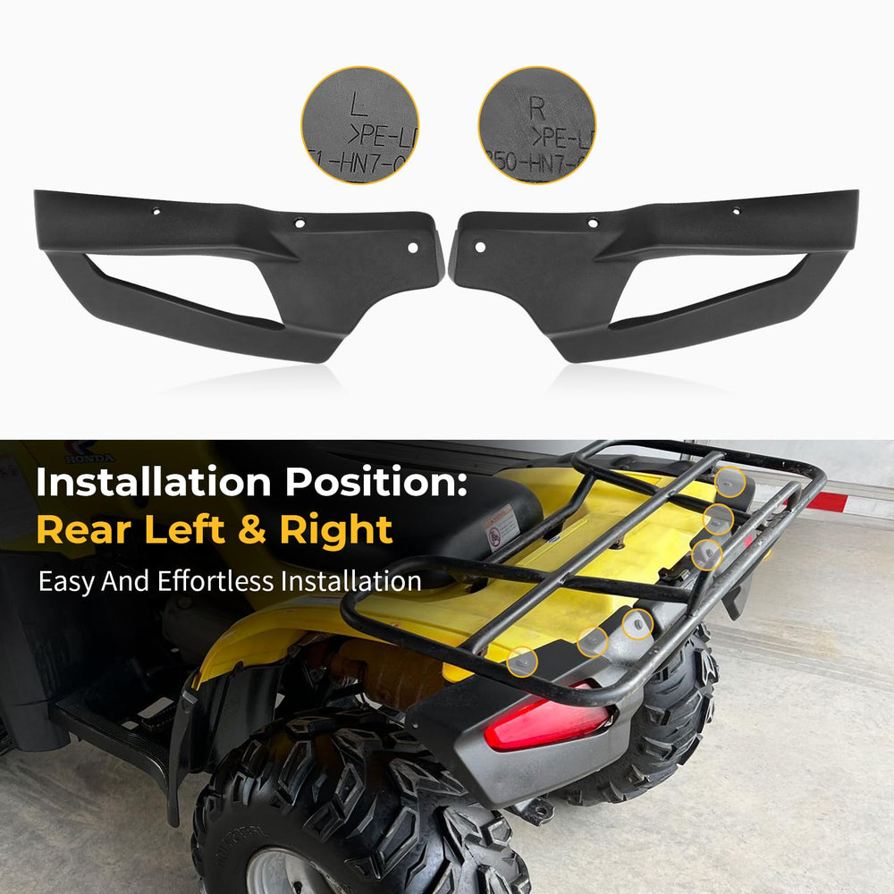 M MATI guard mounted from rear shows rugged, durable build.