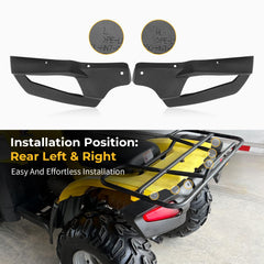 M MATI guard mounted from rear shows rugged, durable build.