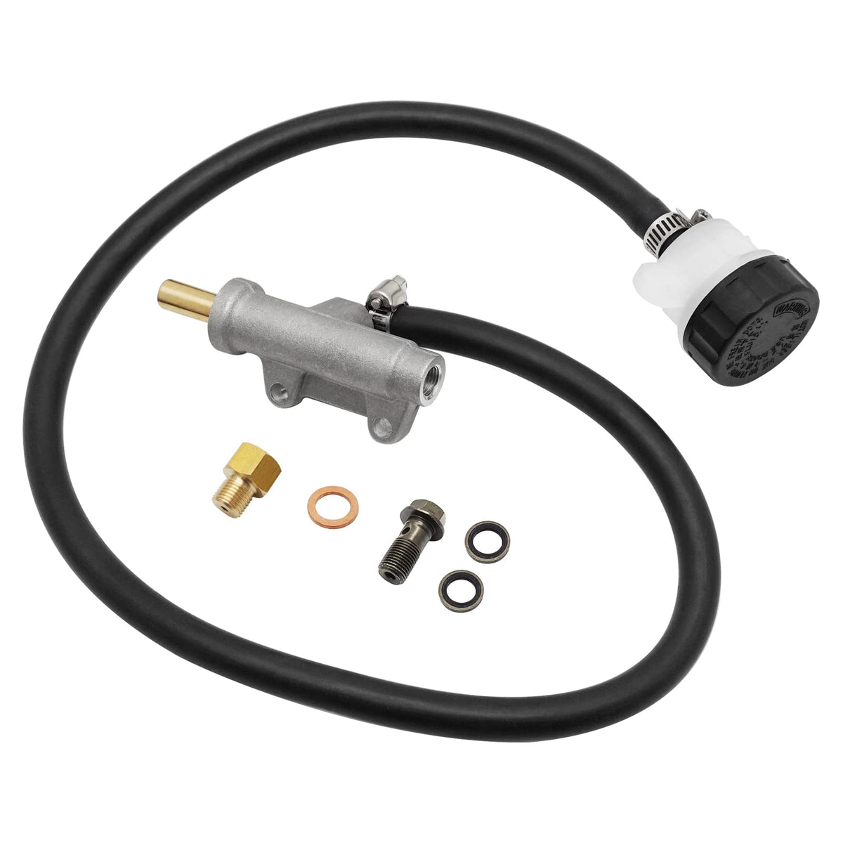 M MATI rear brake master cylinder assembly for Polaris ATV, reliable replacement.