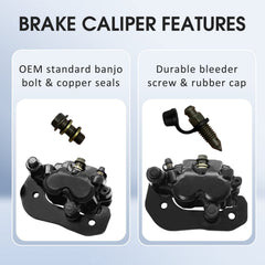 M MATI rear-right brake caliper for Can-Am Outlander supports consistent stopping power