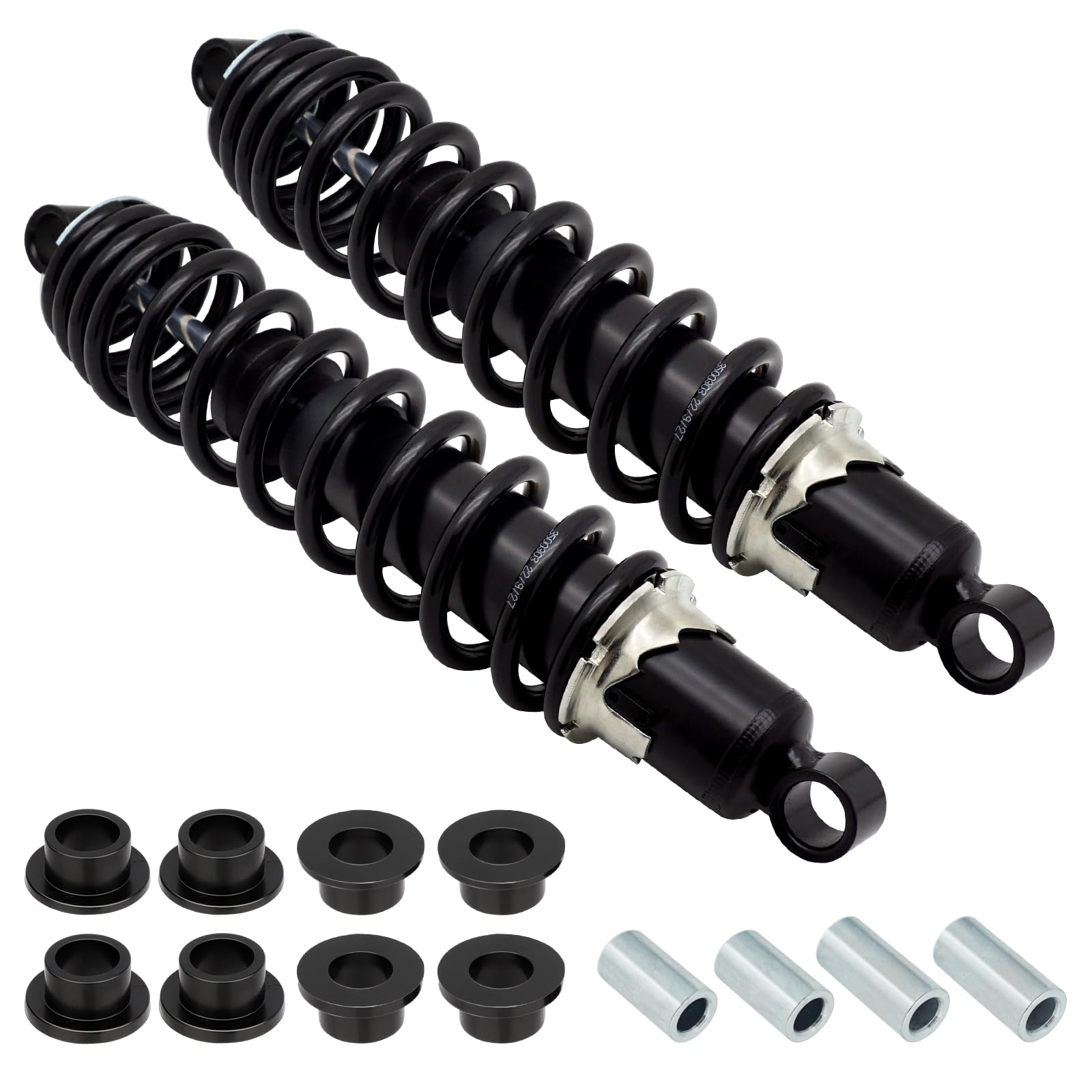 M MATI rear shock assembly for Polaris Ranger 400-800 improves ride stability on rough terrain.