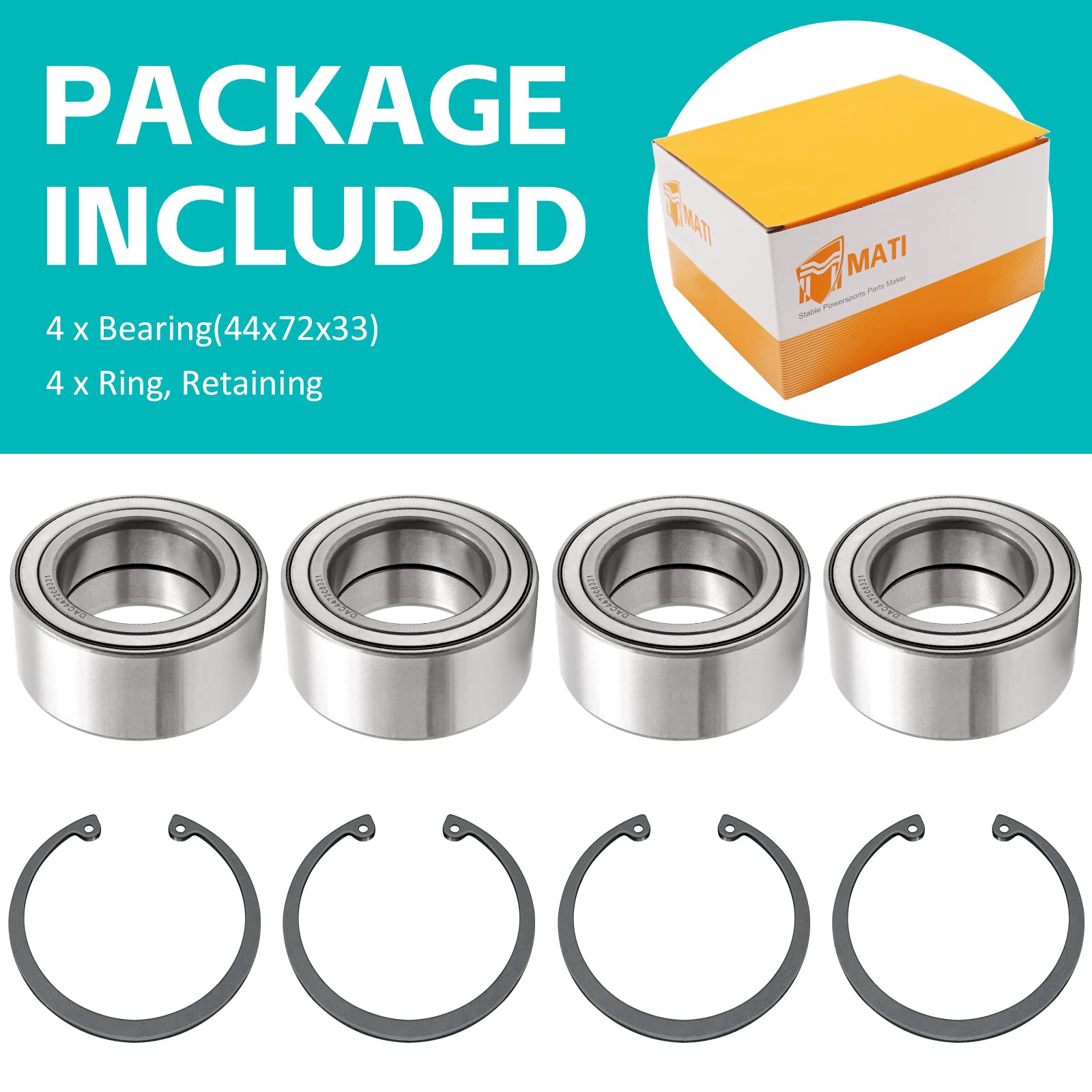 M MATI seal uses G10Z4 steel ball design for durability