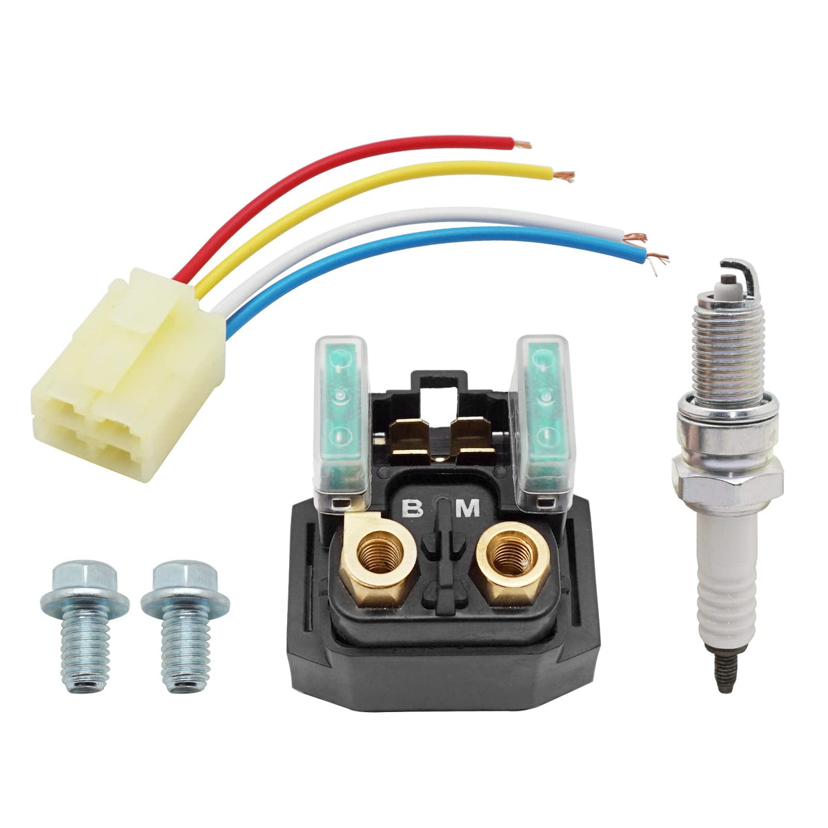 M MATI starter solenoid relay for Yamaha ATVs boosts ignition reliability.